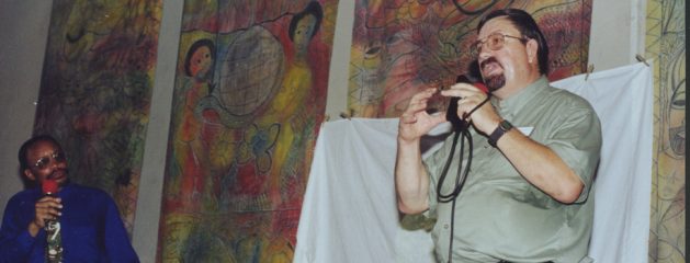 Lanny speaking in Africa