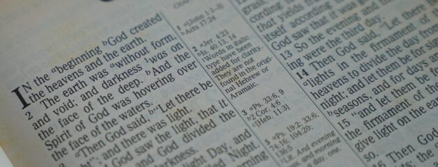 Genesis in the New Testament!